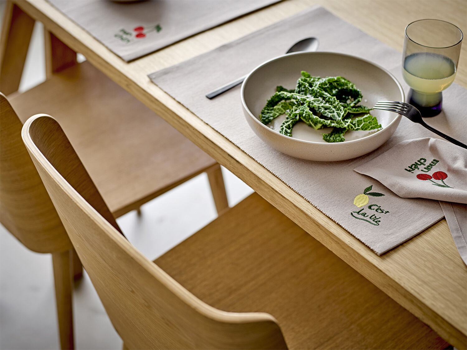 Stofservietter 40x40 Bistro 2 stk. Green