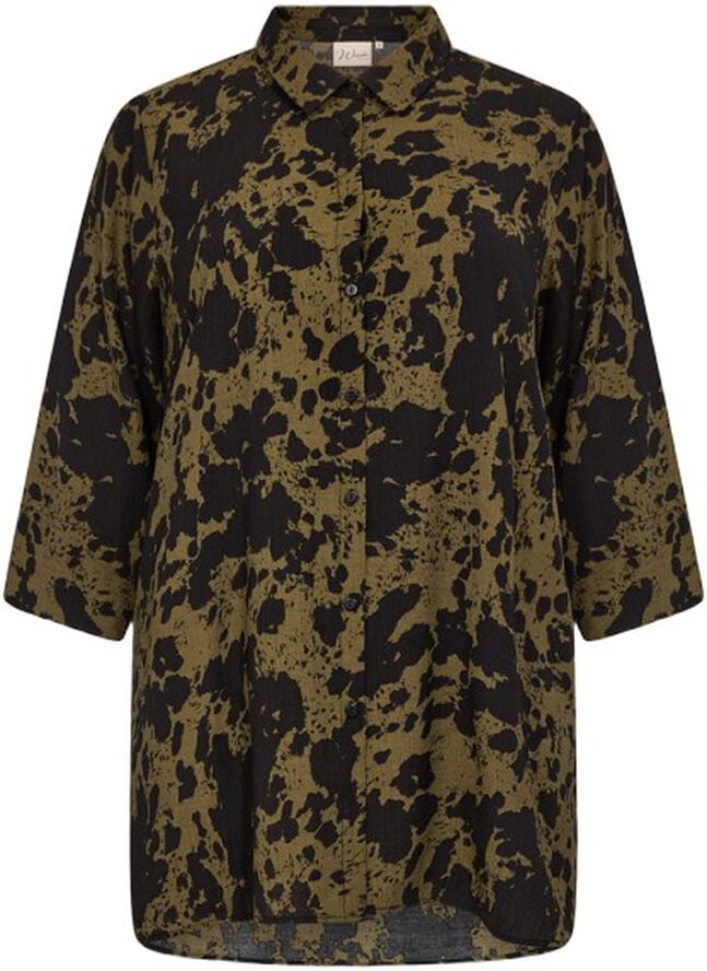 Curvy WA-NIKITA 3 Skjorte Mørk sand