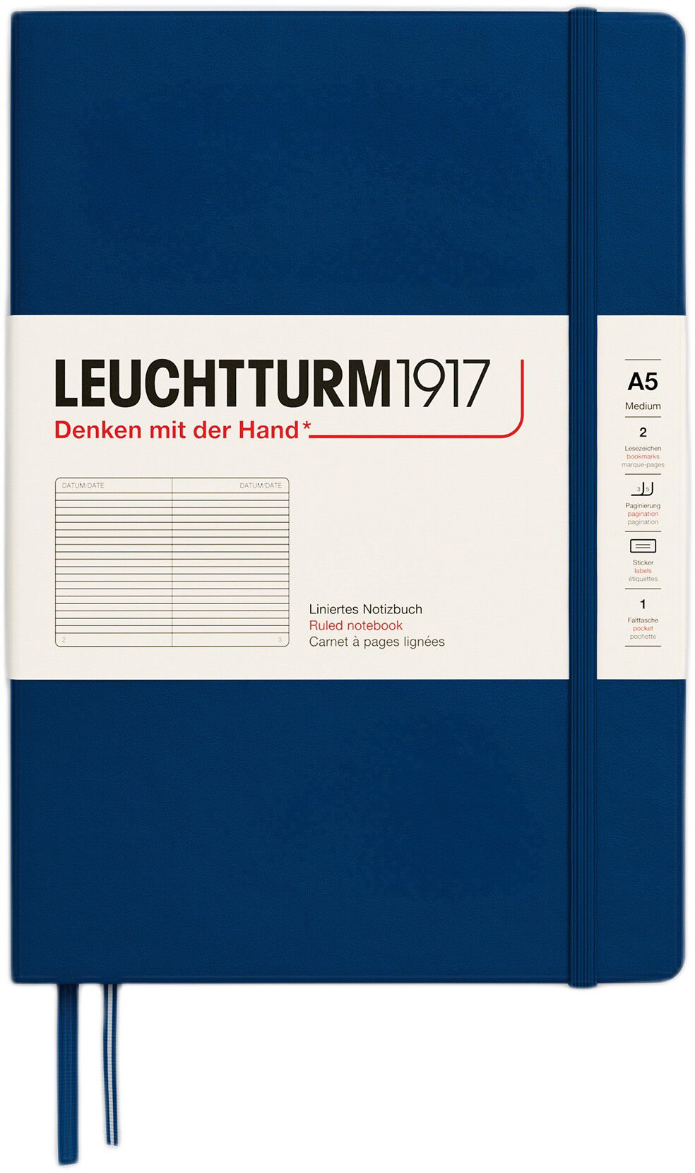 LT1917 Notebook hardcover linjeret 249s
