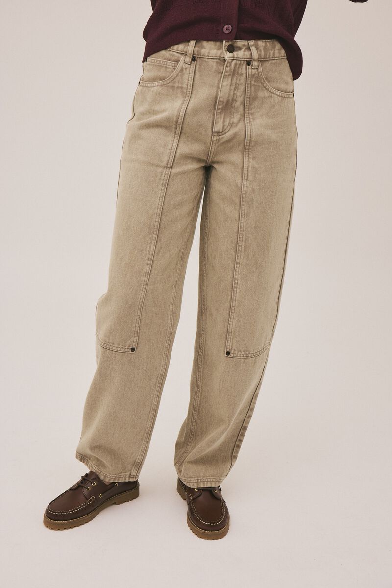 Emma M125 Barrel Jeans - 100% øKologisk Bomuld Gots