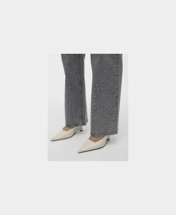 VMTESSA HR WIDE STUDS DNM JEANS RA2