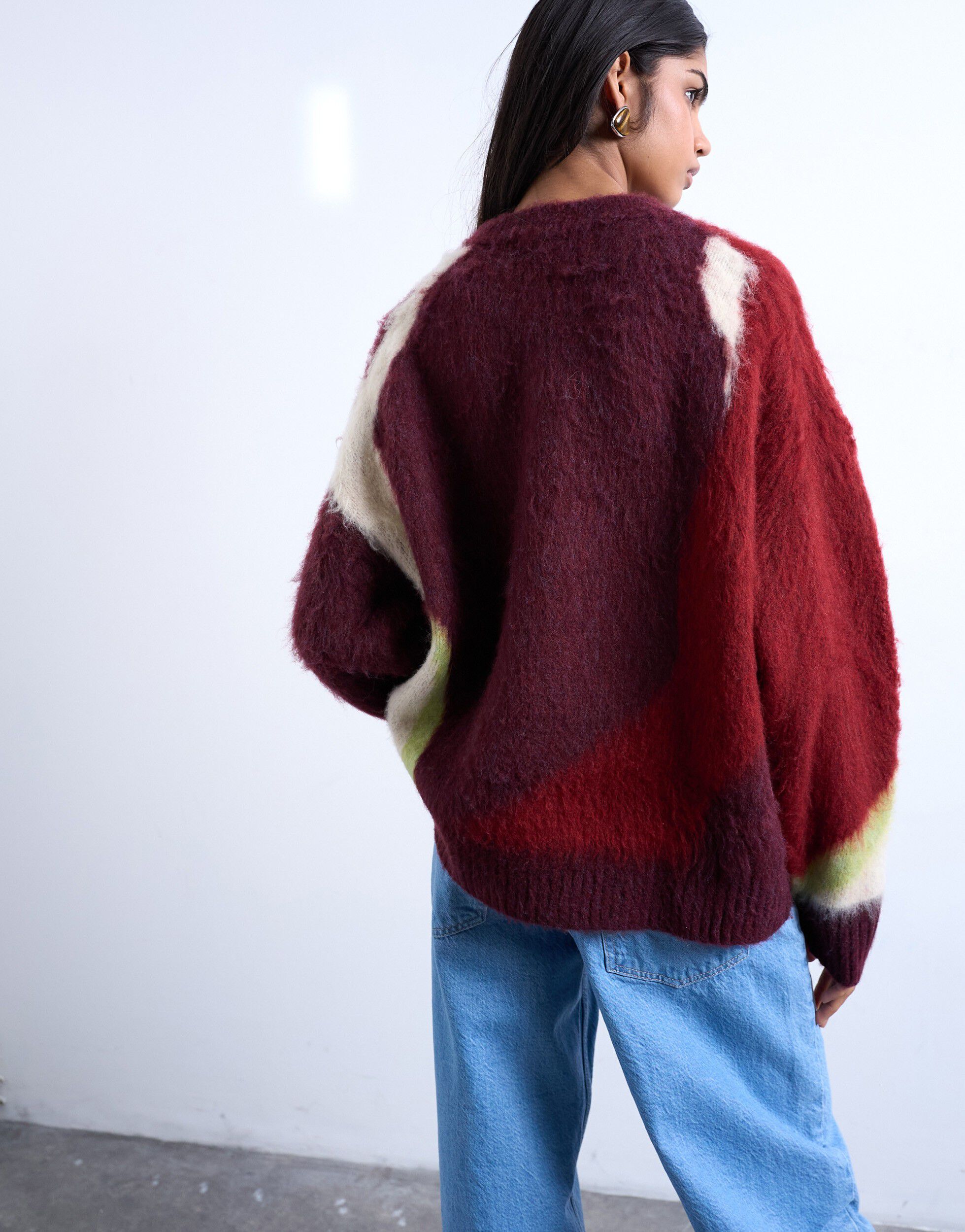 TSIVY FLOWER KNIT PULLOVER