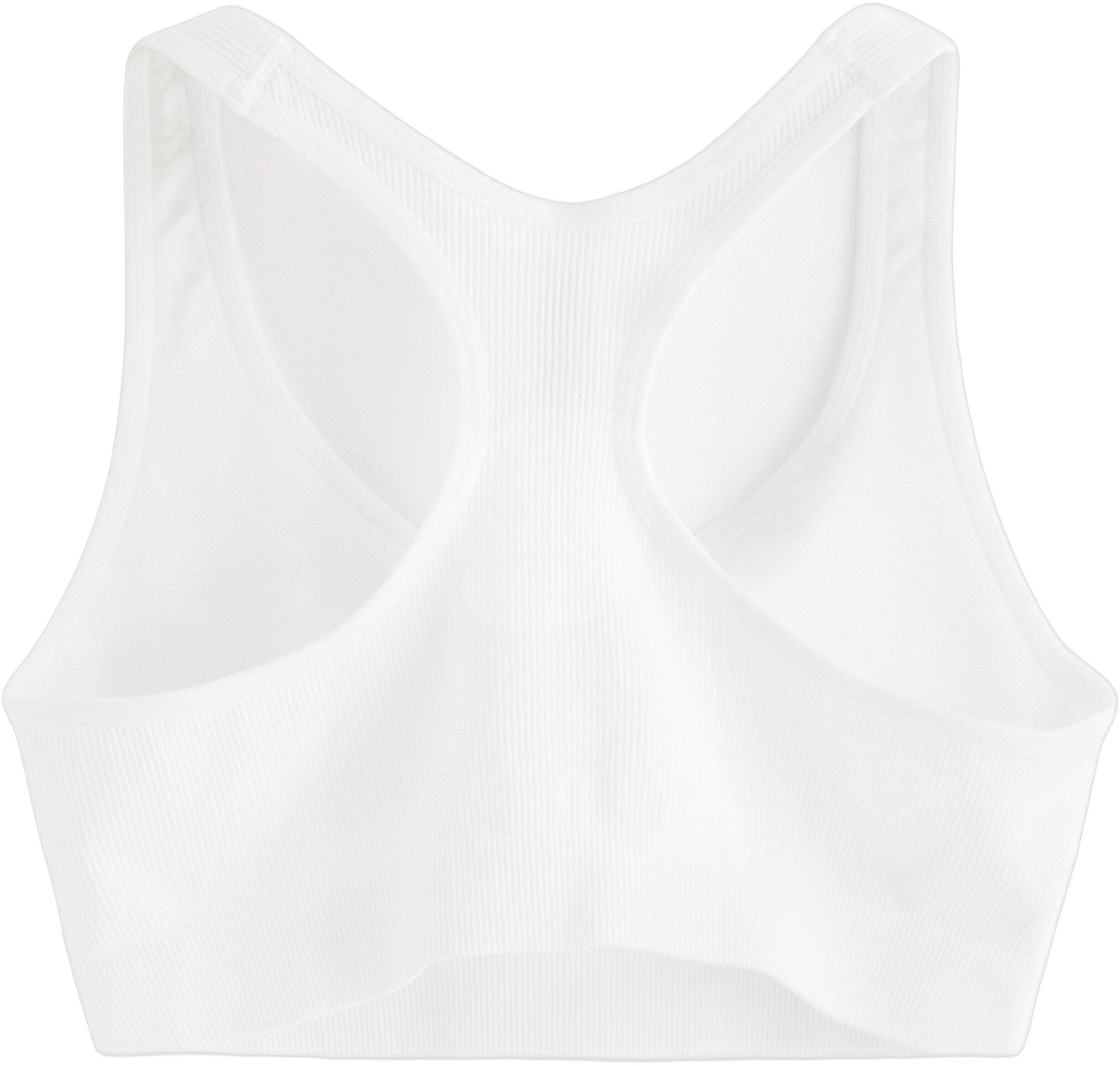 Ribbet bl&oslash;d bh uden s&oslash;mme