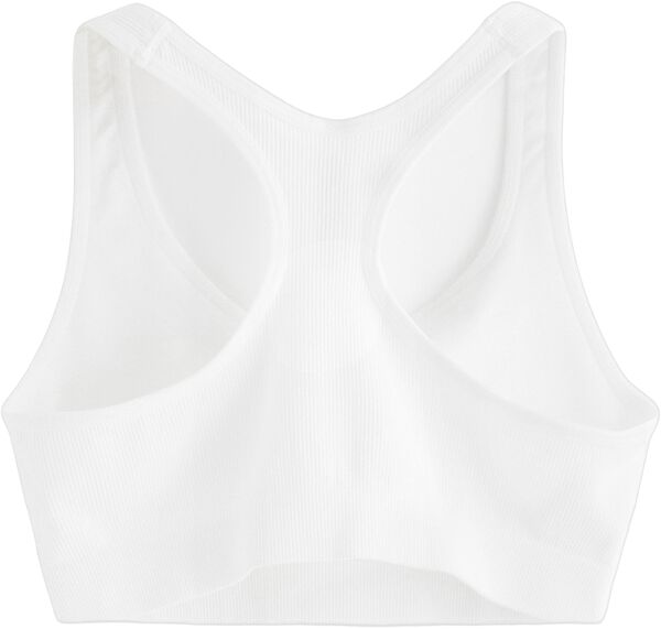 Ribbet blød bh uden sømme