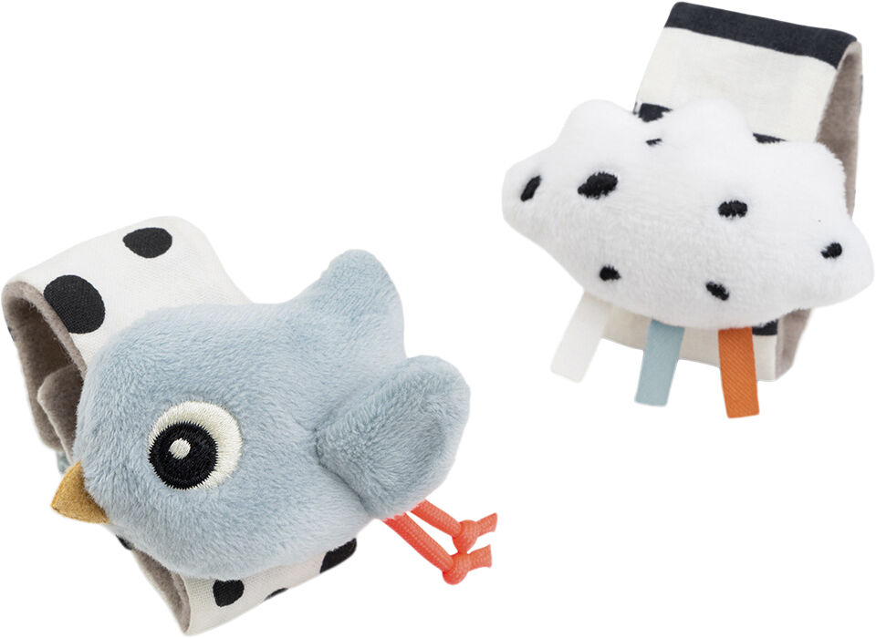 H&aring;ndledsrangles&aelig;t 2 stk. Happy clouds Bl&aring;