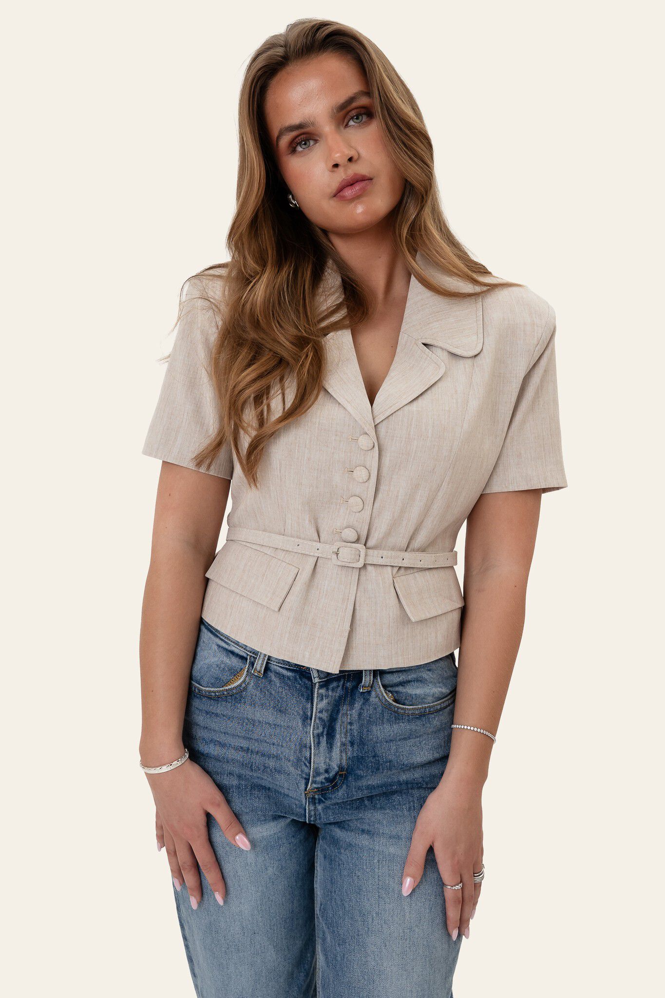 AnnieIC Tee Blazer