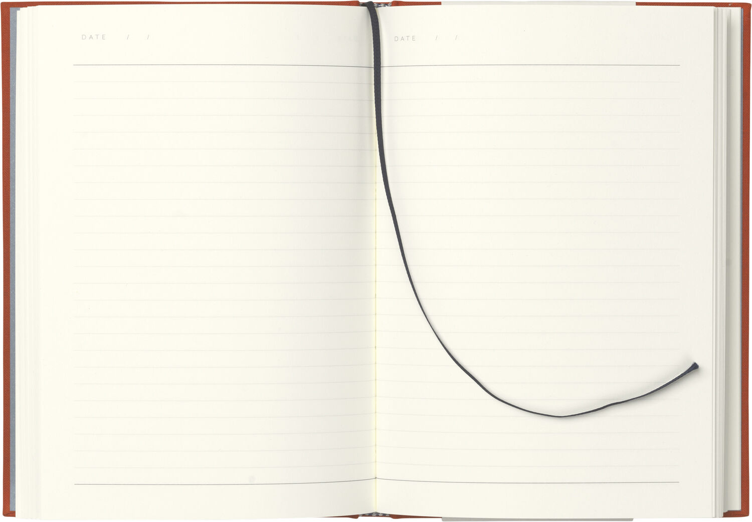 Hardcover notesbog, Medium, R&oslash;d