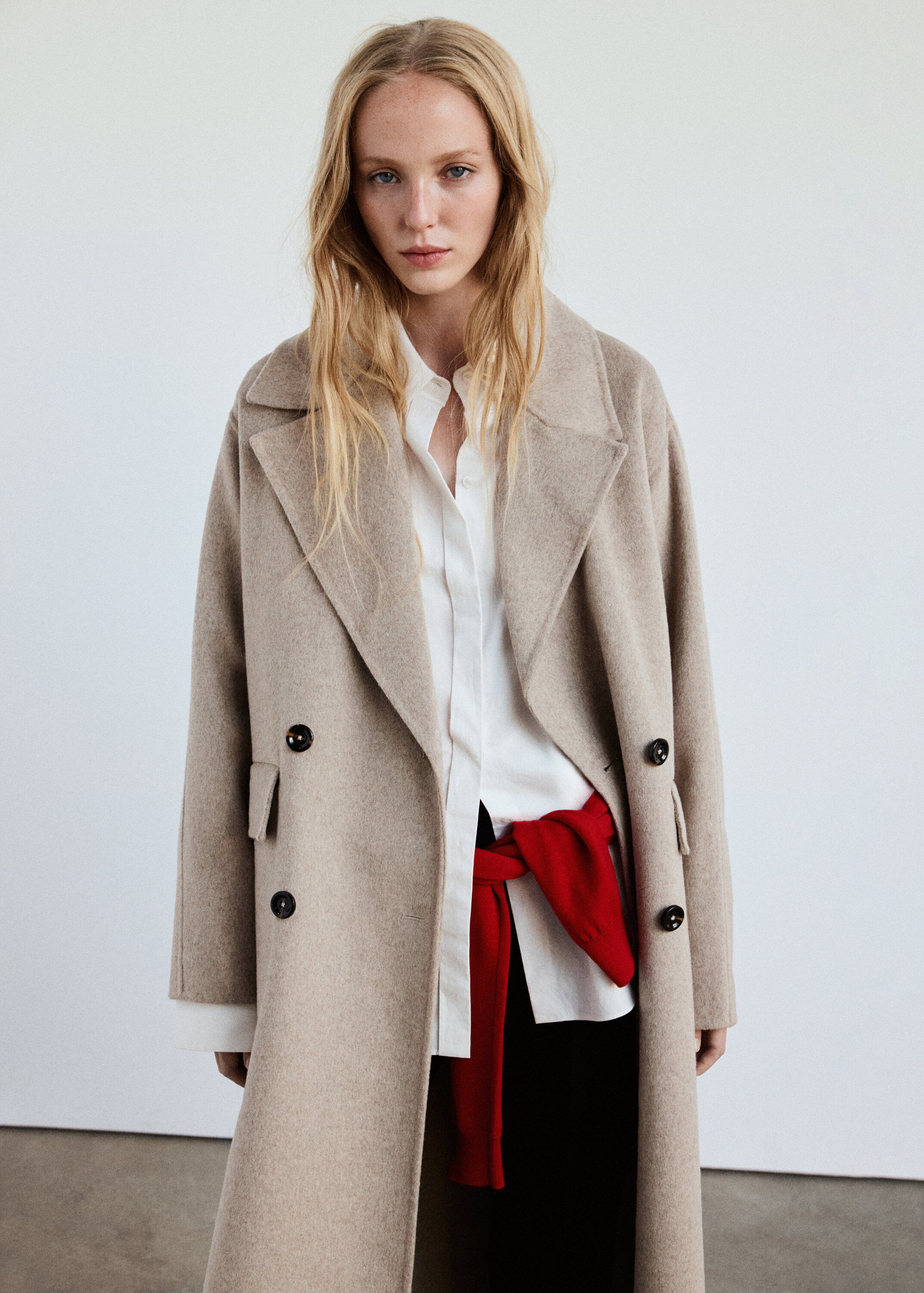 Handmade wool coat