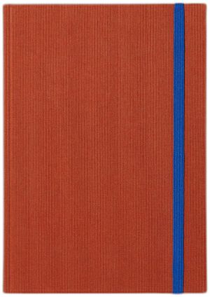 BEA notebook with elastic band