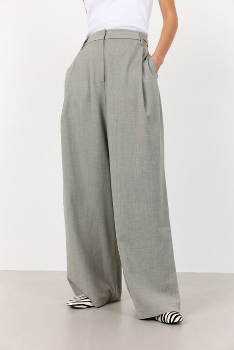 LR-NELLY 3 Bukser Lys grå