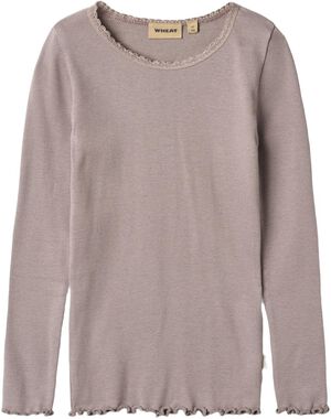 Langærmet Rib T-Shirt Reese