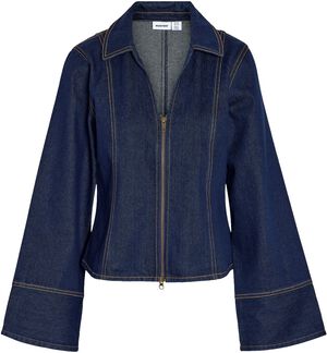 NMLARK L/S V-NECK ZIPPER JACKET TNT