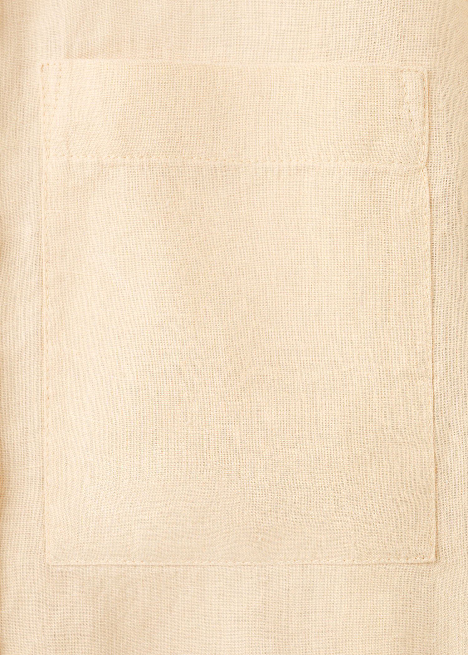 Pocket linen shirt