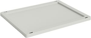 HAY Colour Crate Lid Plastic-Medium-Grey