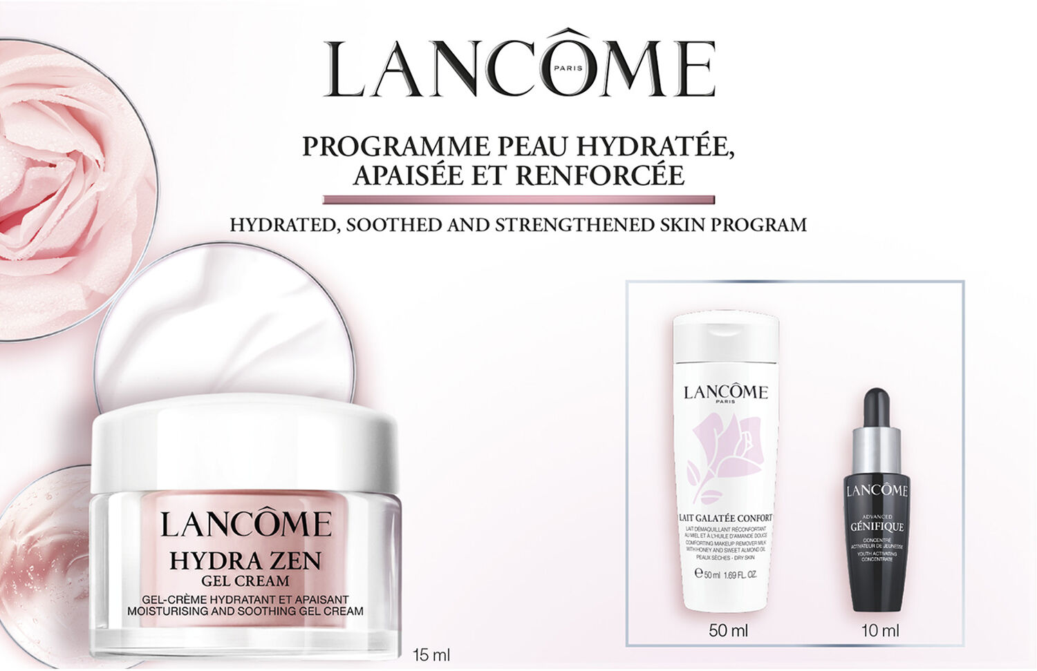 Lanc&ocirc;me Hydra Zen Skincare Set - Starter Kit 2024