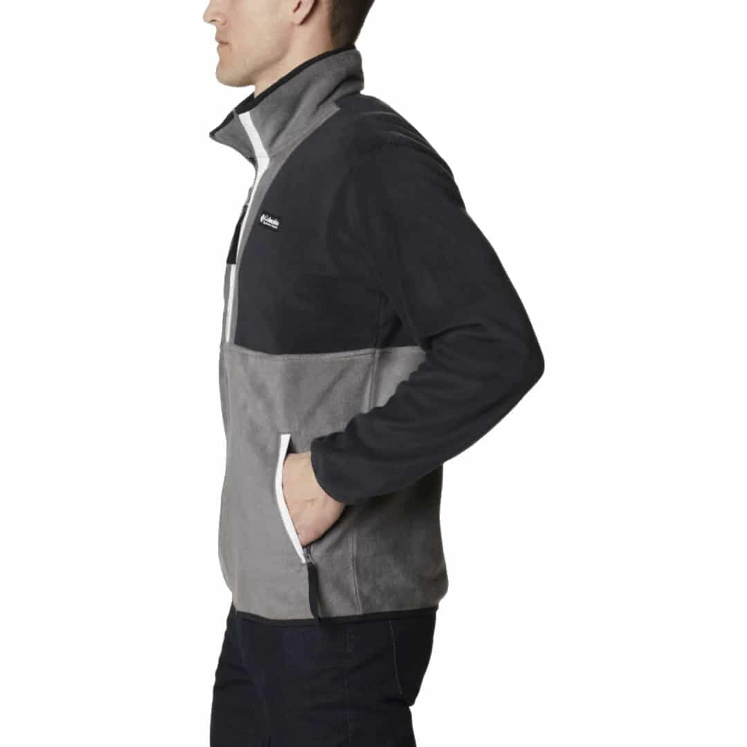 back bowl full zip fleece