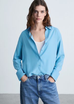 Lyocell fluid shirt