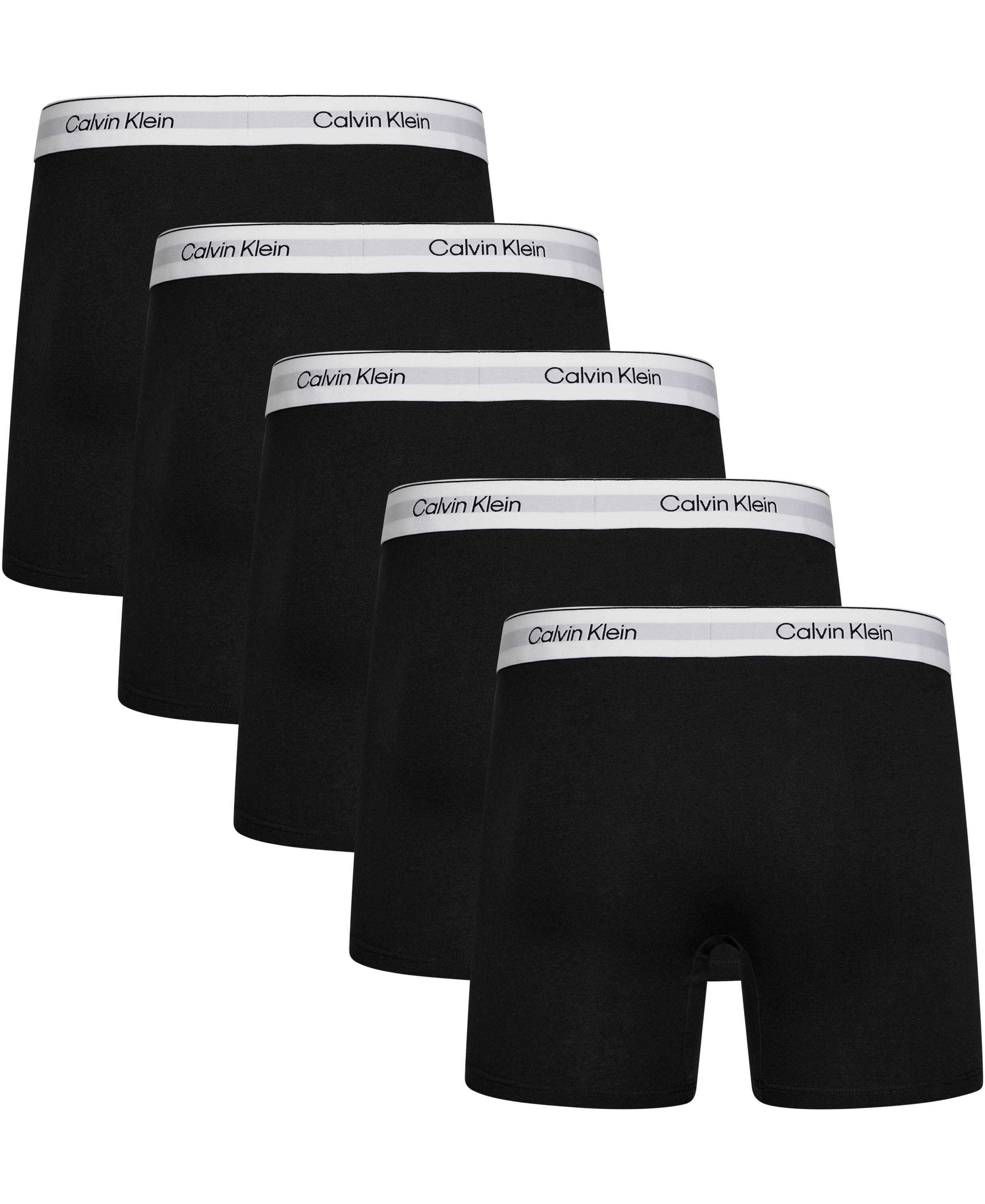 5 Pack Boxer Briefs - Icon Cotton Stretch