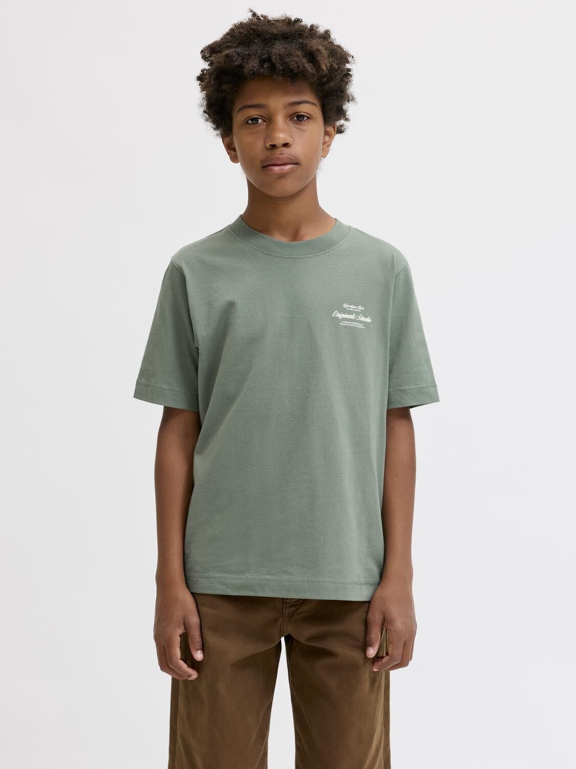 Jornorrebro Typo Tee Ss Crew Neck Sn Jnr
