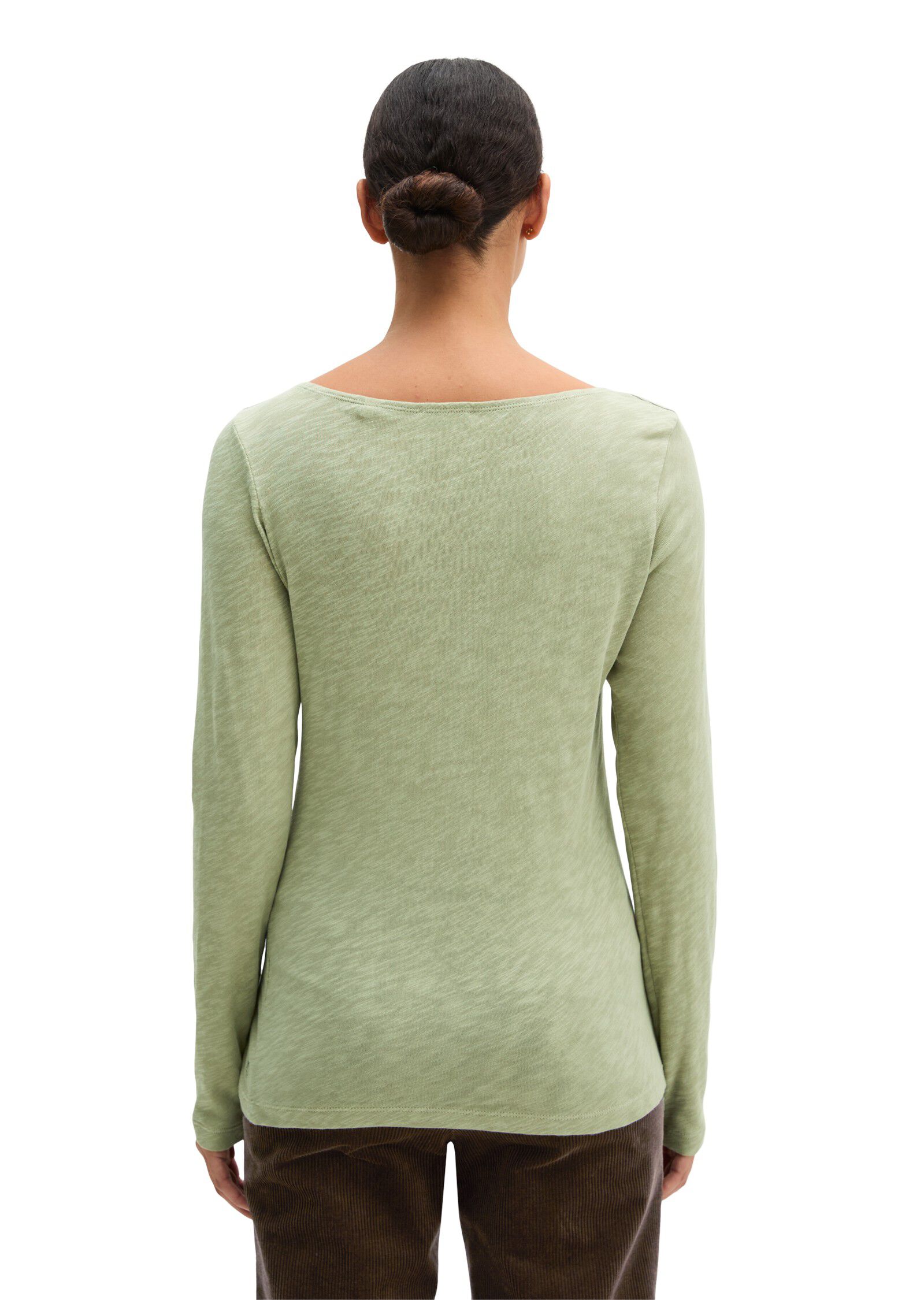 T-Shirt, Longsleeve, Boat Neck
