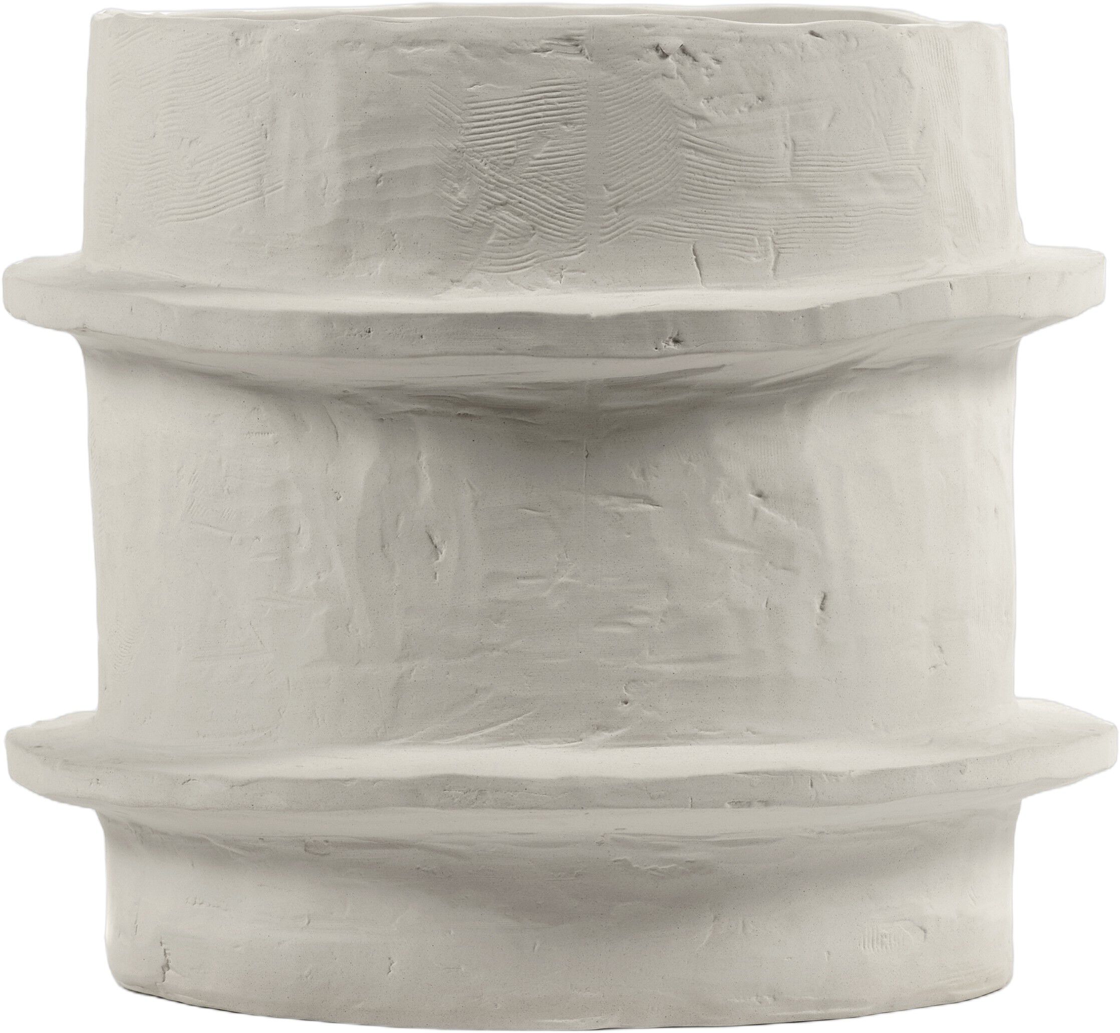 FLOWER POT 04 M BEIGE MOLLY