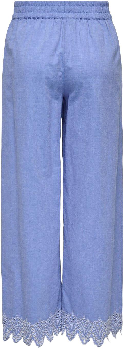 ONLPAULA TULUM EMB PULL-UP PANT NOO