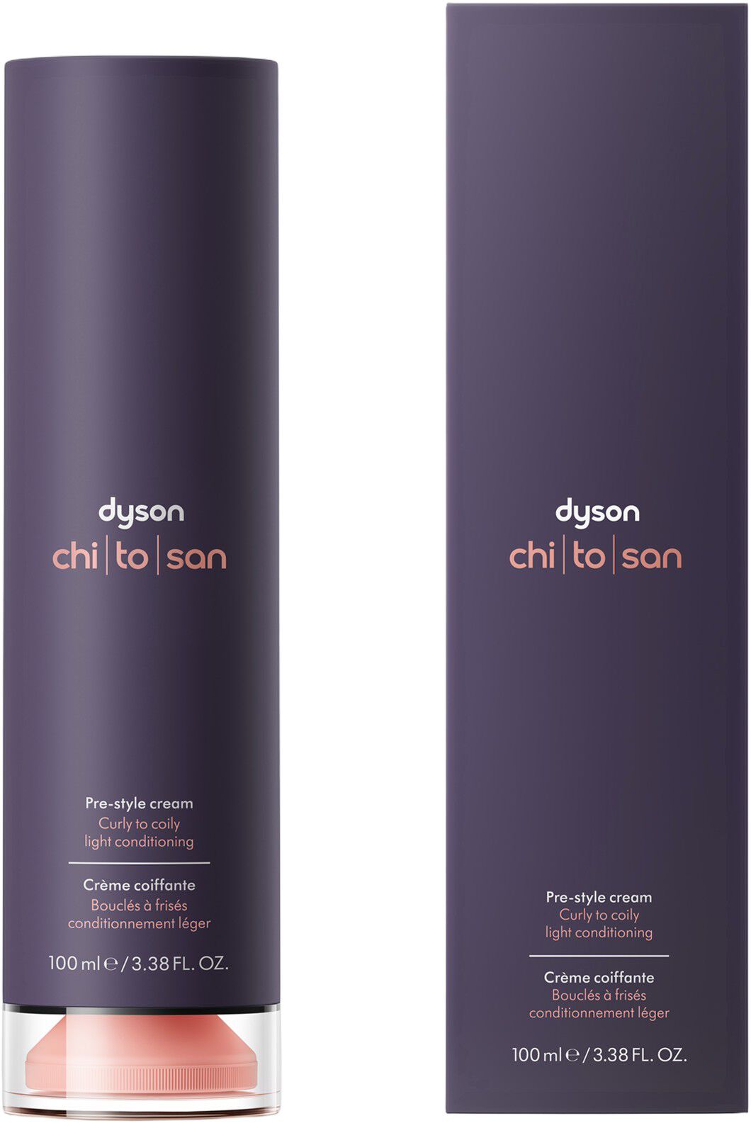 Chitosan Pre-style Cream Curly to Coily, Light Conditioning
