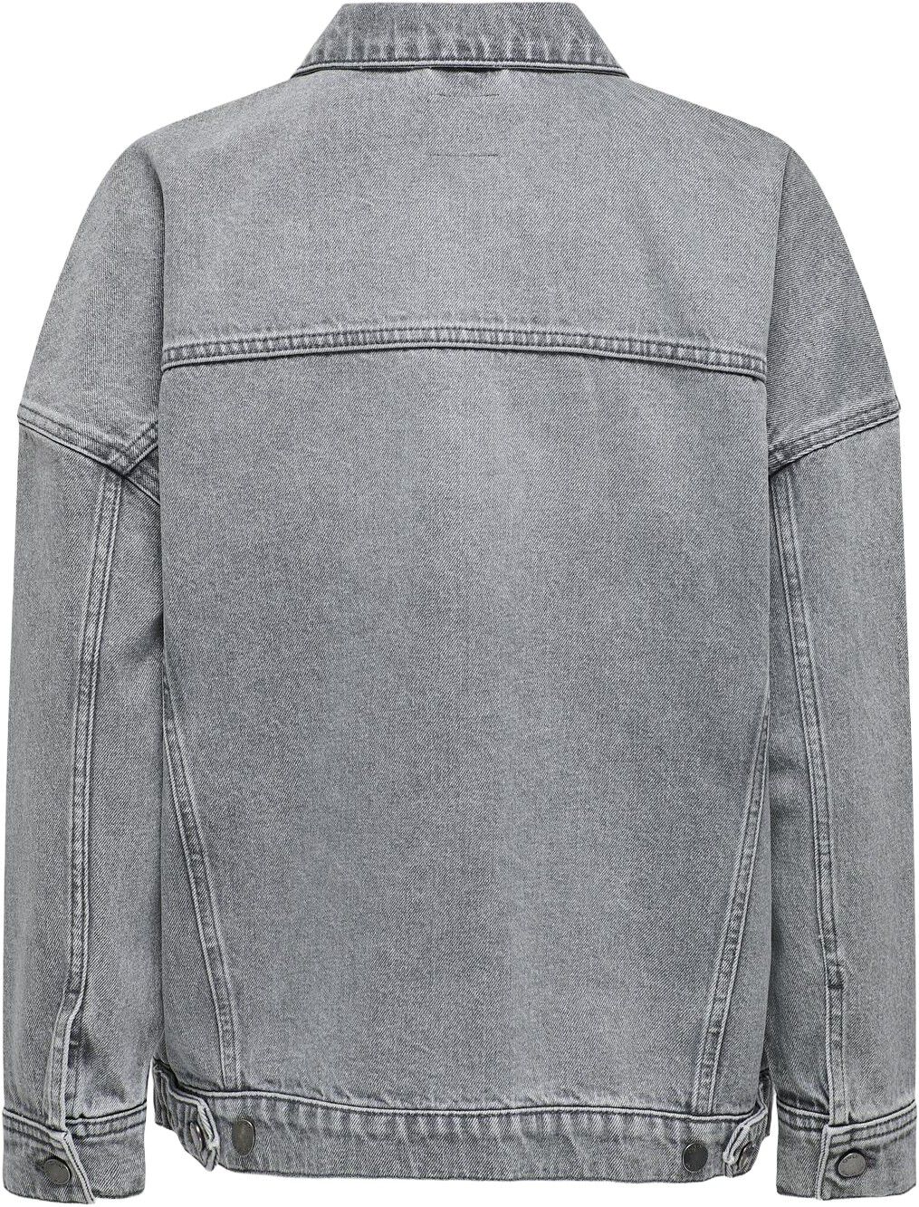 ONLOCEAN L/S OVERSIZE JKT GREY DNM