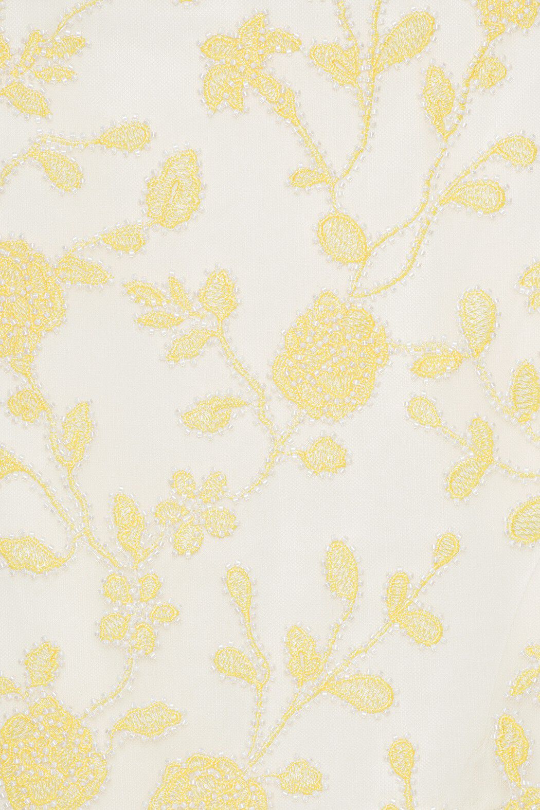 FLOWER BEADS PENCIL SKIRT