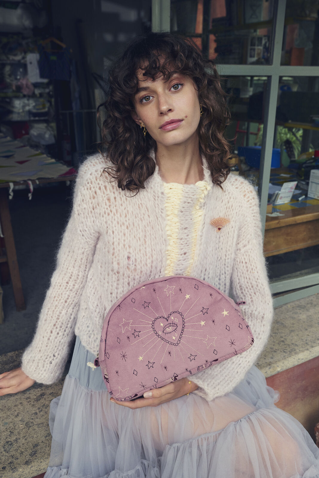 Makeup Bag Big Purple Theatre Magic