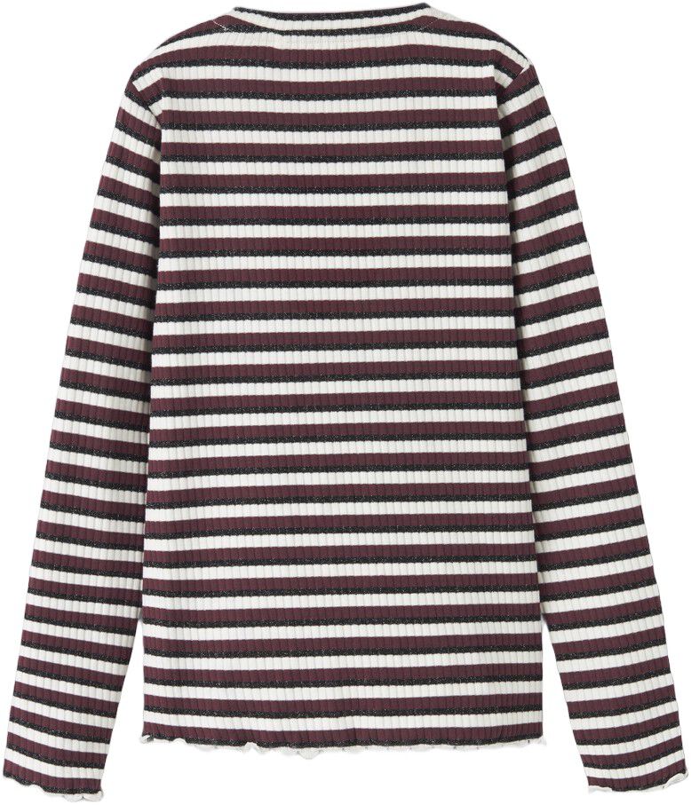 NKFVEMMA GLITTER LS SLIM TOP