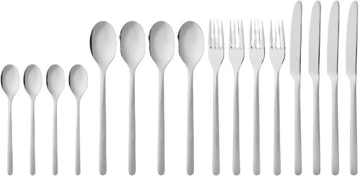 Bestiksæt Still 16 dele Mat/Blankt stål