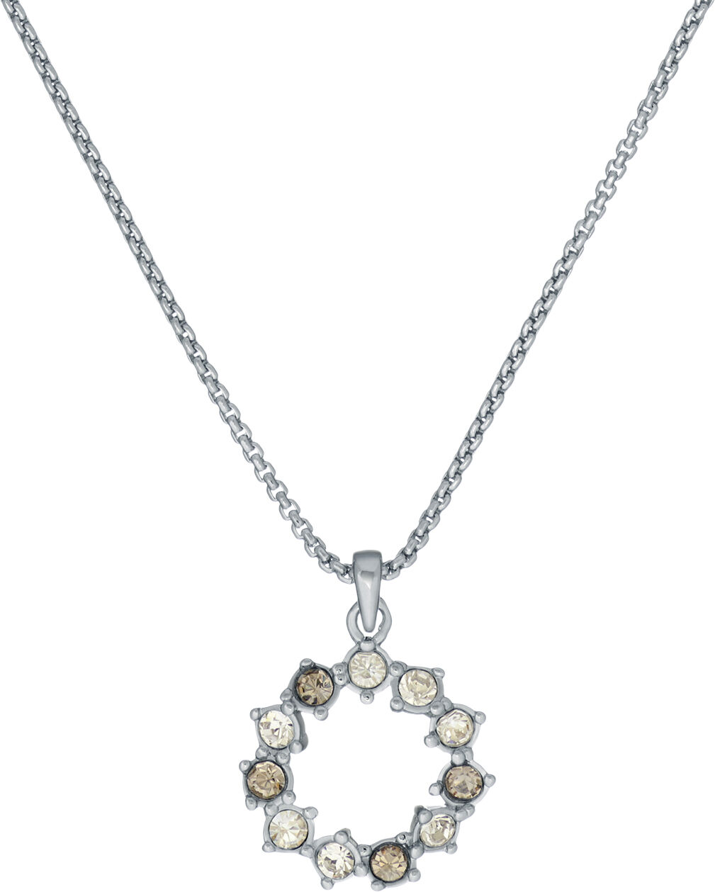 CRESAR Crystal Hoop Pendant