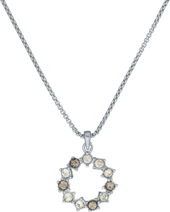 CRESAR Crystal Hoop Pendant