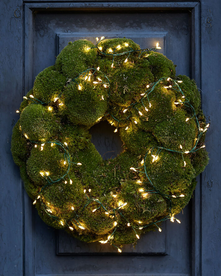 Knirke Cluster 160L, lyskæde Grøn/Grøn