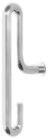 Wall Hook. Stainless Steel. Small x2