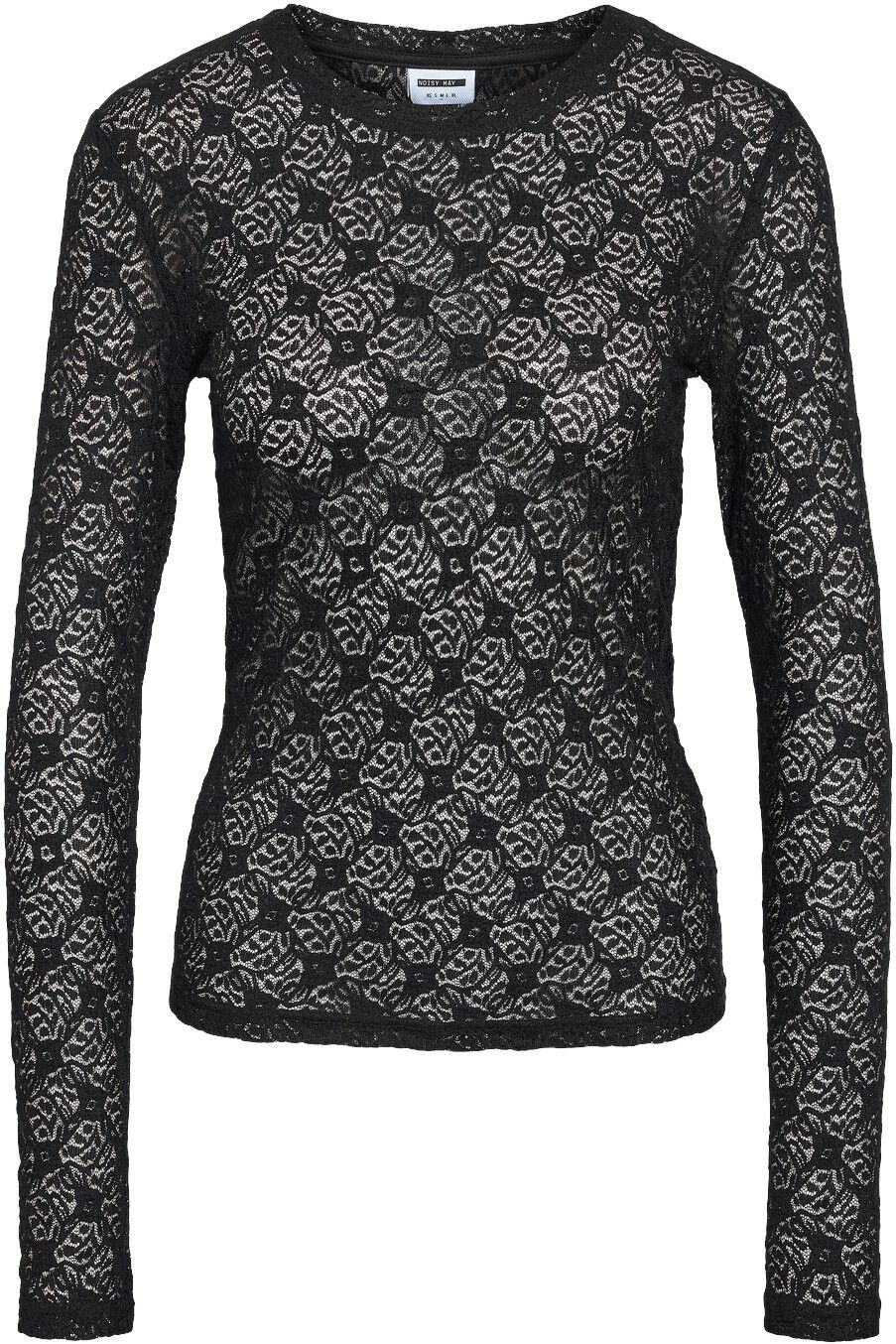 NMJUDITH L/S LACE TOP NOOS