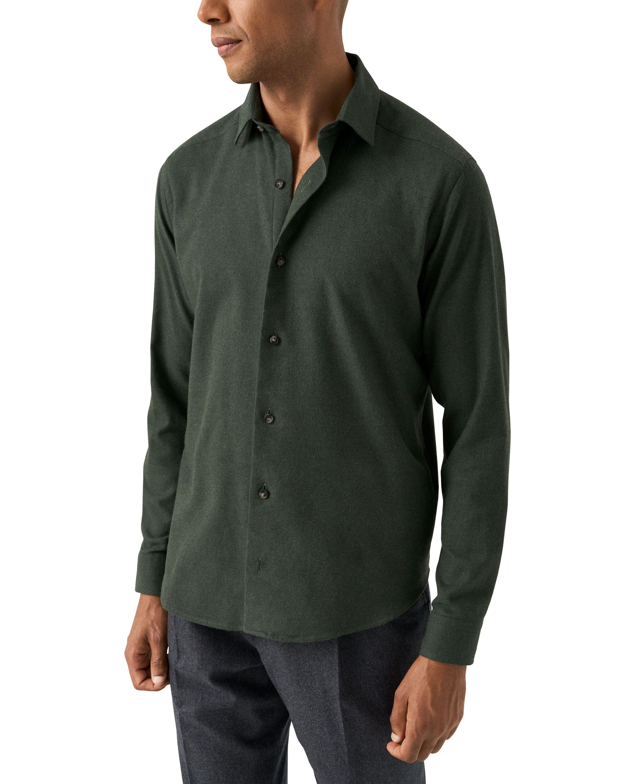 Casual Fit Flannel Shirt