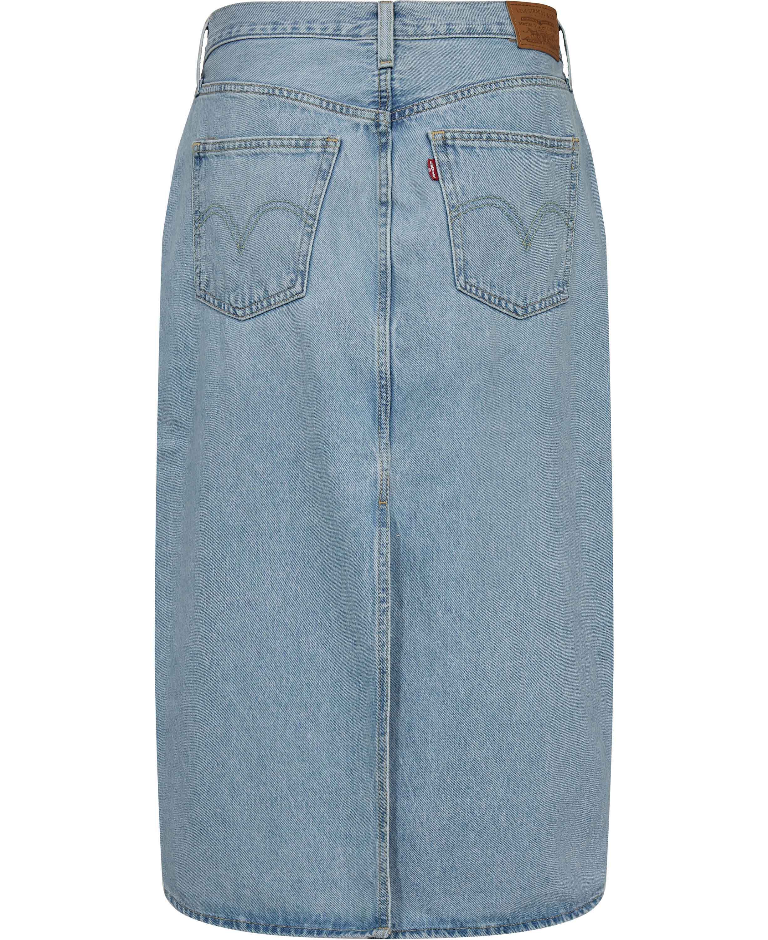 HR BACK SLIT SKIRT RIVETING CL