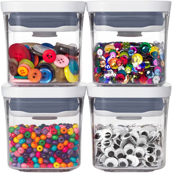 4 stk. Mini POP Container sæt