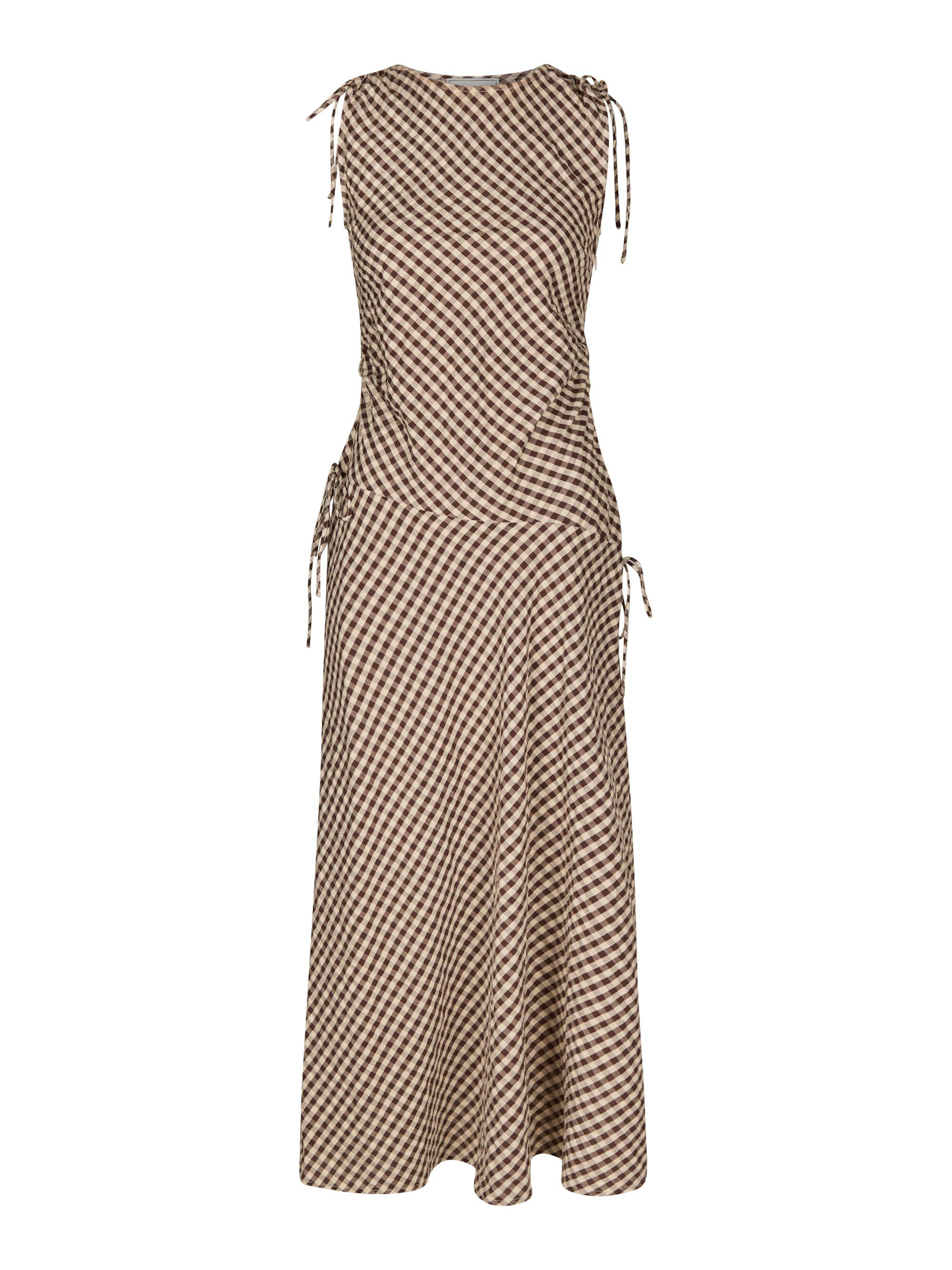 Saxton Check Dress