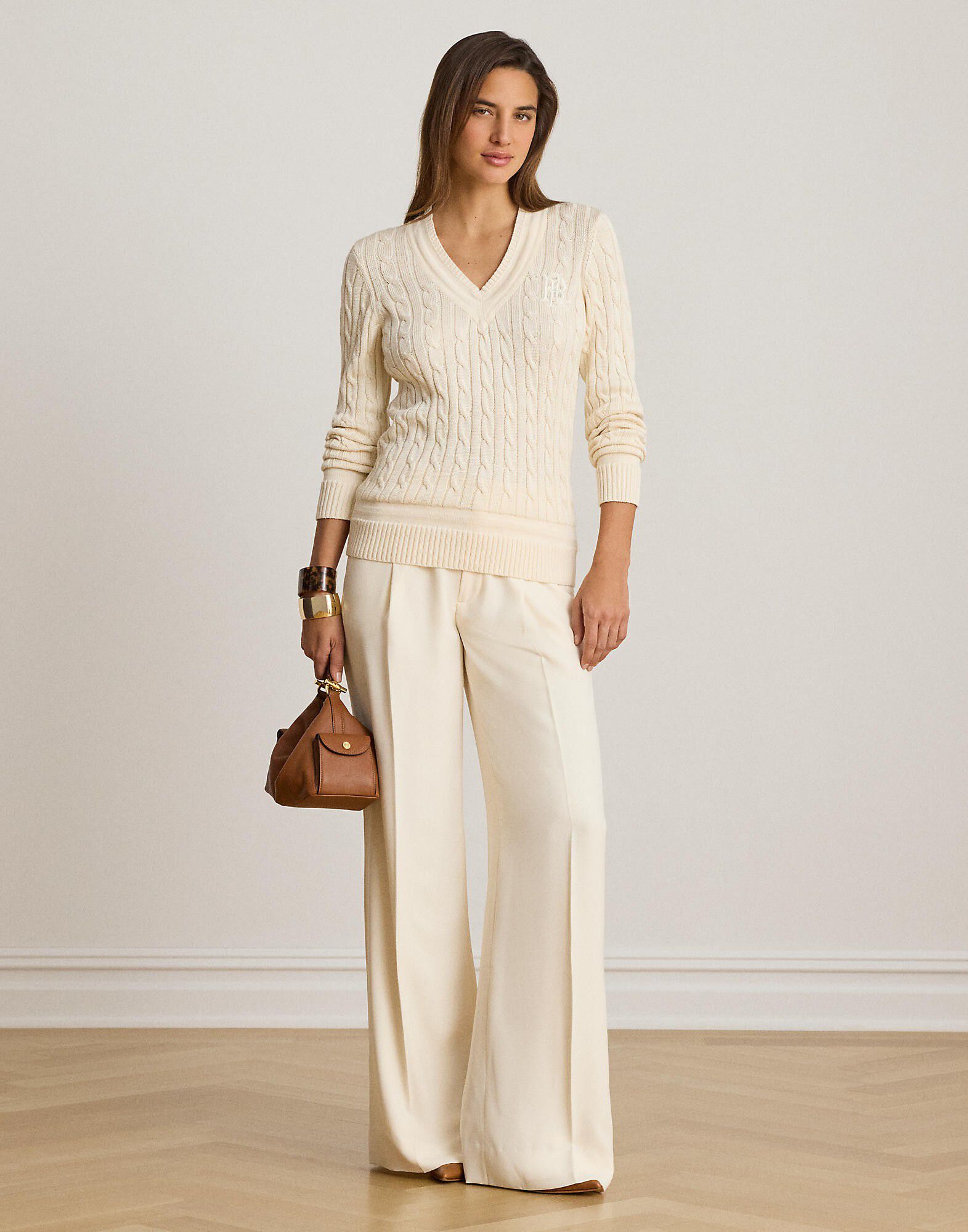 Cable-Knit Cricket Sweater