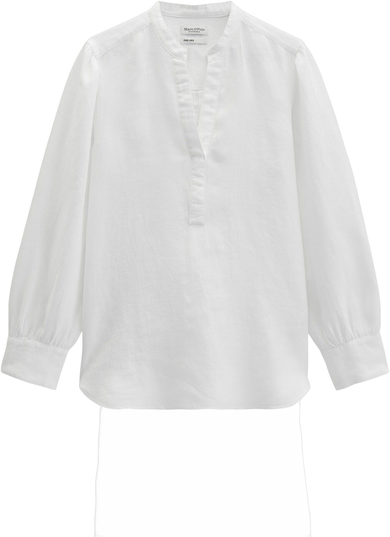 Blouse, a-shape, pleat detail at ce