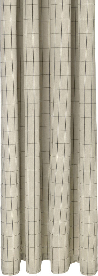 Chambray Shower Curtain  - Grid