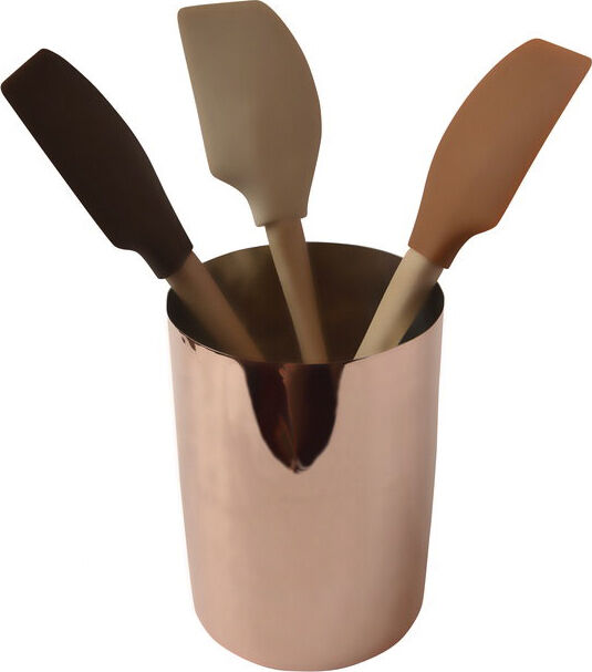 Redskabskrukke 12 x 16 cm B&oslash;rstet kobber