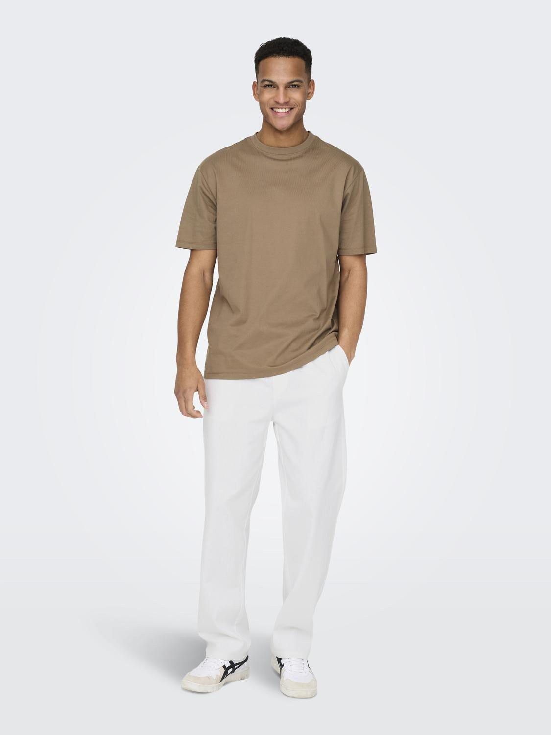 ONSSINUS LOOSE 0007 COT LIN PANT NO