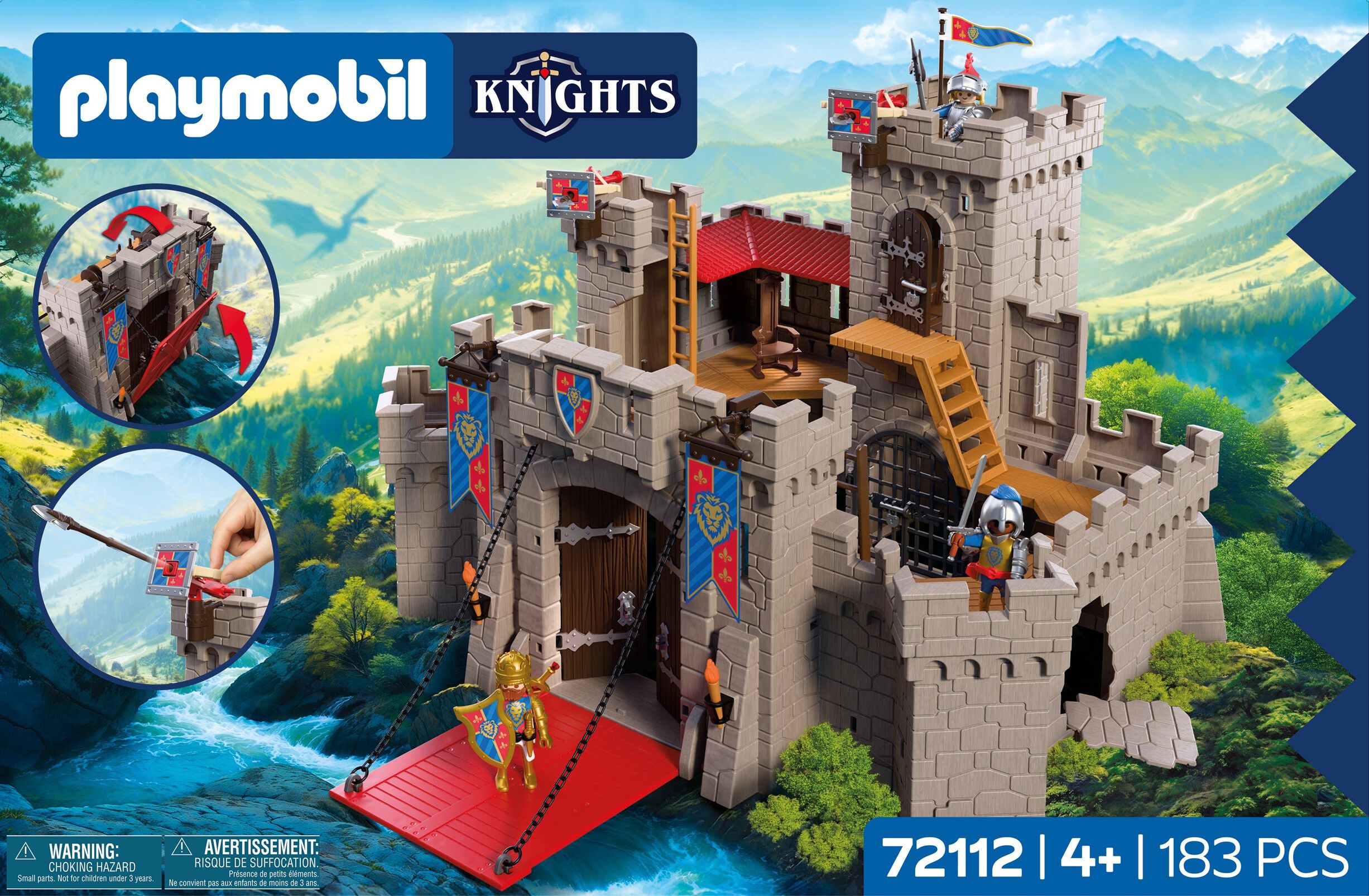 Large Lion Knights Castle