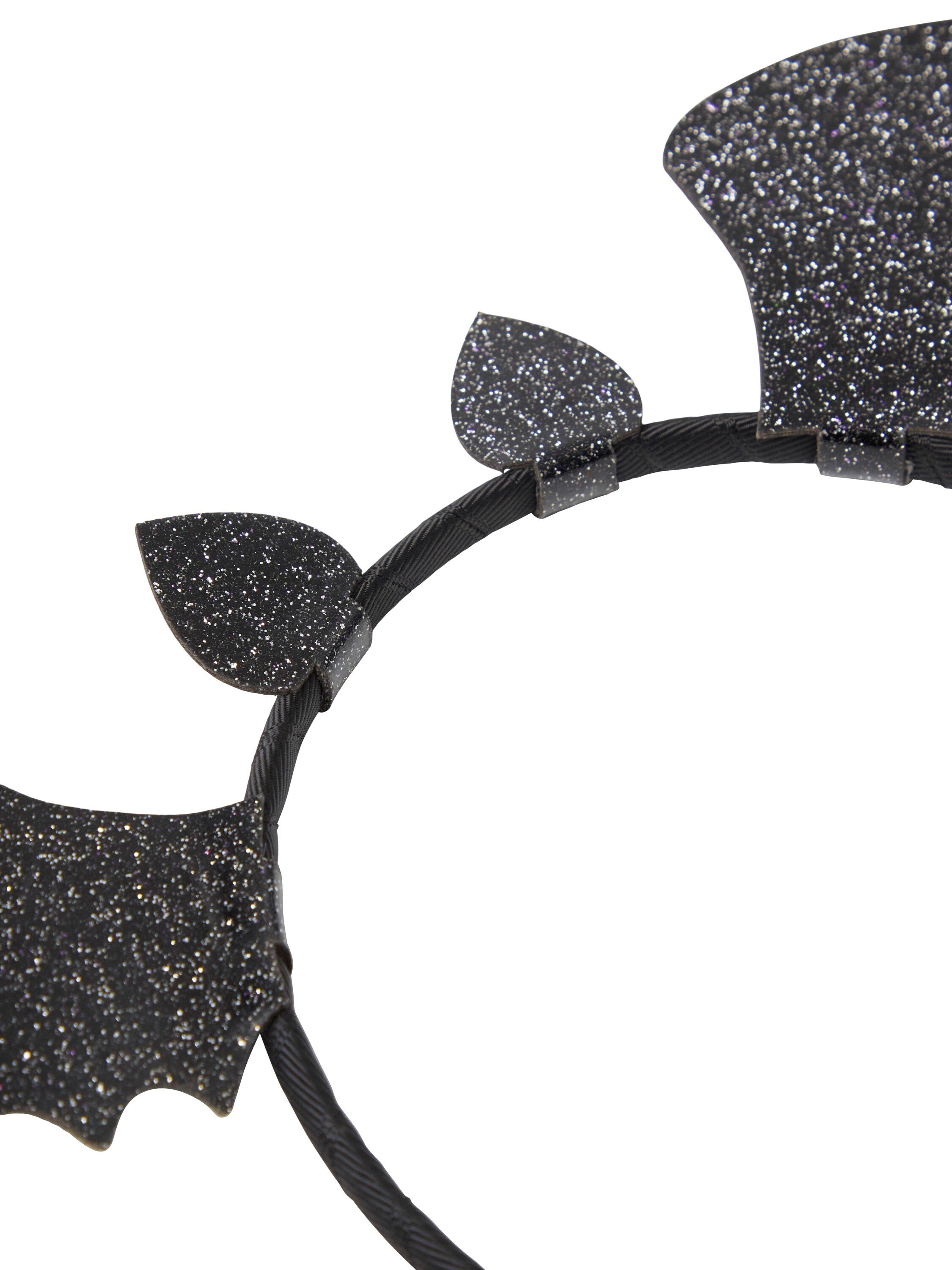 Diadem halloween glitter baty