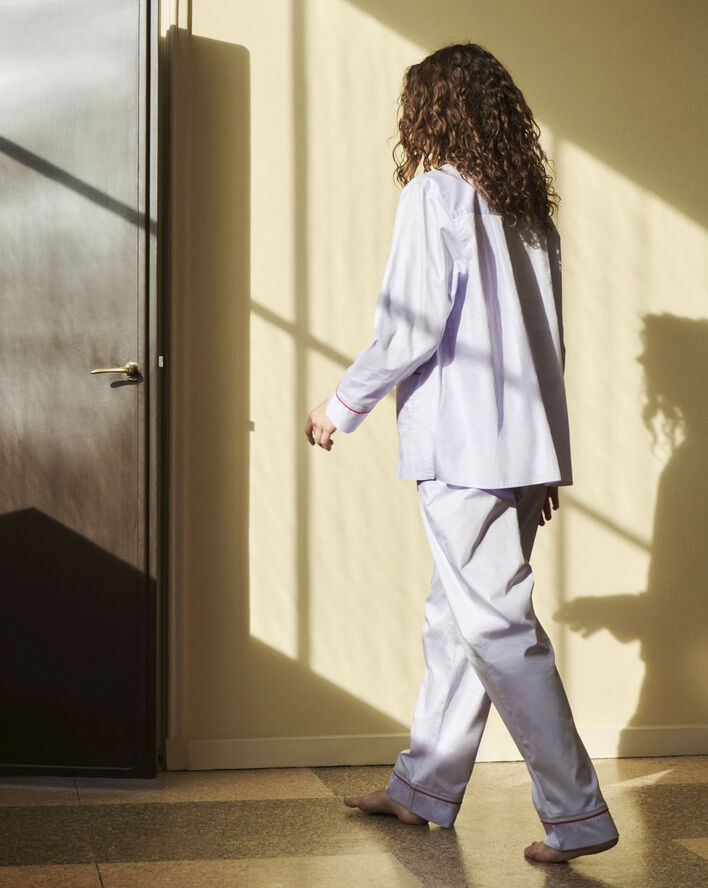 Outline Pyjama Trousers-S/M-Lavende