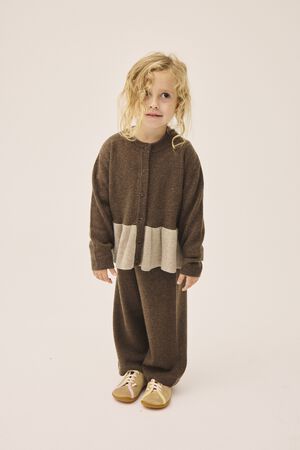 Strikka 14 RWS wool & GCS cashmere cardigan (peplum)